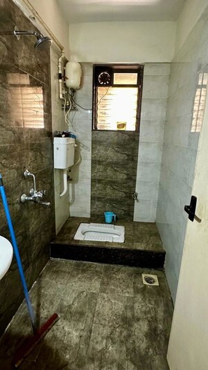 Bathroom in 3 BHK Apartment at Sunrise Tower Malad, Malad East – for Sale
