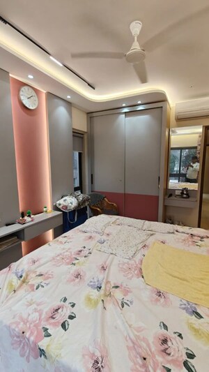 Bedroom in 3 BHK Apartment at Amrut Meraki, Shivaji Park – for Rent