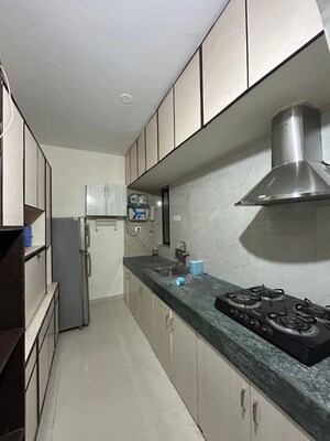 Kitchen in 3 BHK Apartment at Fortaleza CHSL, Kalyani Nagar – for Rent