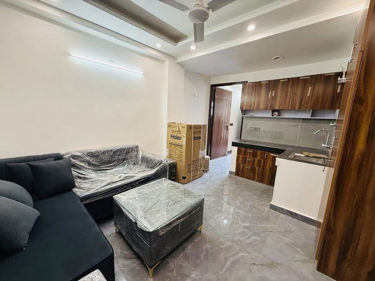 Living Room, saket 1 Bedroom 450 Sq.Ft. Apartment In Saket Delhi 10602179