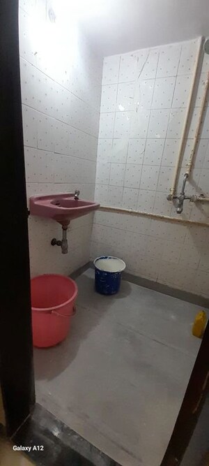 Bathroom in 1 BHK Apartment at Lalat CHS, Mahim West – for Rent