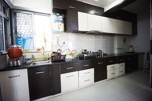 Kitchen in 3 BHK Apartment at Chandlodia – for Sale