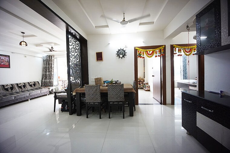Living Room, chandlodia 3 Bedroom 220 Sq.Yd. Apartment In Chandlodia Ahmedabad 10602196