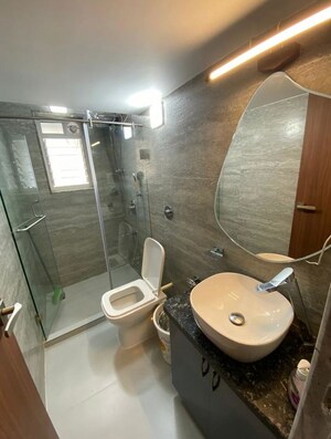 Bathroom in 2 BHK Apartment at Khar West – for Rent