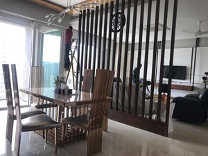 Dining area in 4 BHK Apartment at Windsor Grande Residences, Andheri West – for Rent