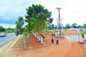 Plot – Garden View at Subhagruha Sukrithi Sahithi, Srisailam Highway - for Sale