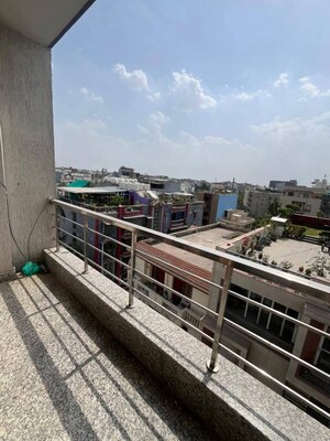 Balcony in 1 BHK Builder Floor at Bhargava Palace, Sector 12 – for Rent