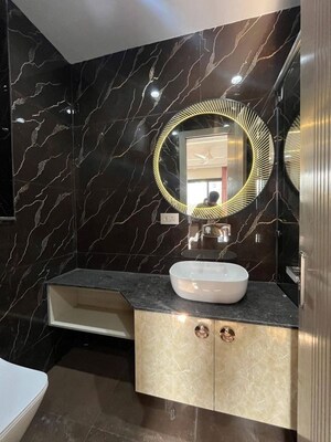 Bathroom in 1 BHK Apartment at AKD Tower, Sector 14 – for Rent