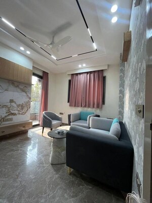 Living Room in 1 BHK Apartment at AKD Tower, Sector 14 – for Rent