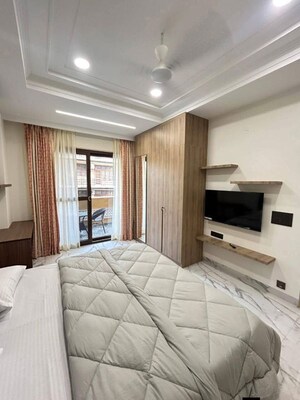Bedroom in 1 BHK Builder Floor at Anamika Enclave, Sector 14 – for Rent