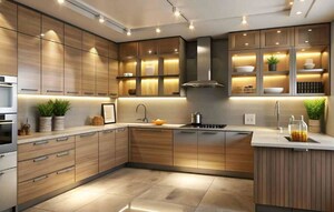 Kitchen/pantry in 4 BHK Apartment at Kumar Primeview, Hadapsar – for Sale