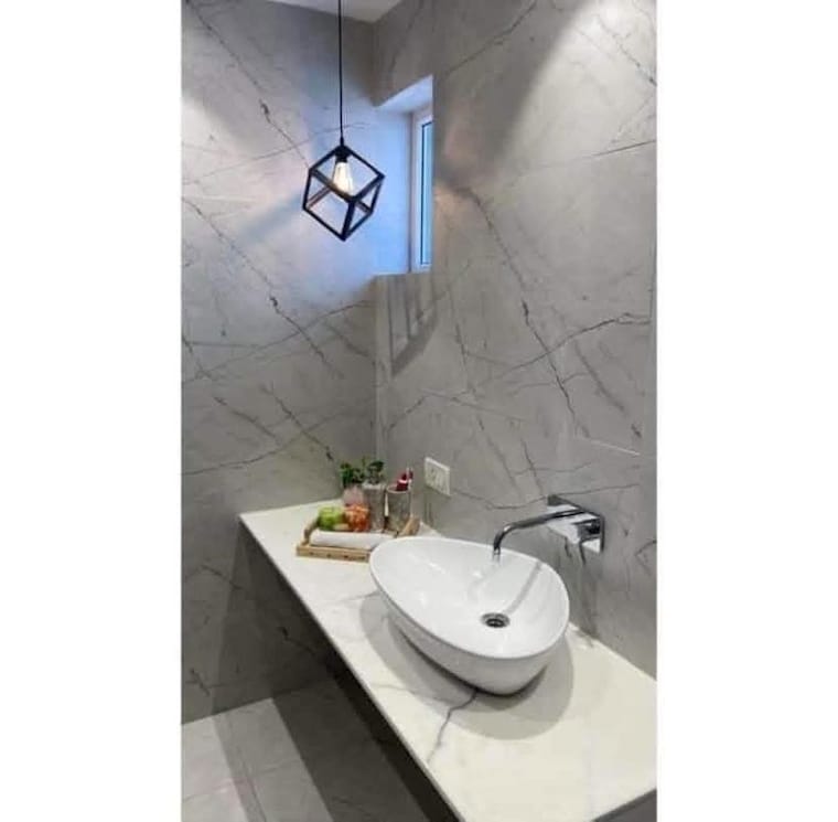 Bathroom, ganga-complex-gurgaon 1 Bedroom 900 Sq.Ft. Builder Floor In Sector 12 Gurgaon 10468487