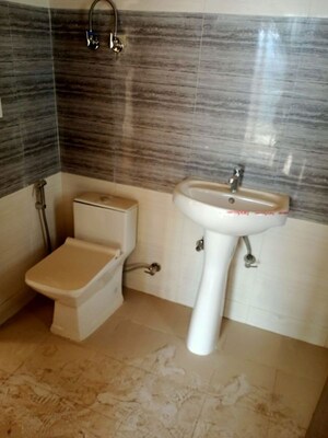Bathroom in 3 BHK Apartment at Newtech La Palacia, Tech Zone 4 Greater Noida – for Rent