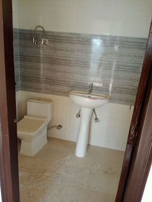 Bathroom in 3 BHK Apartment at Newtech La Palacia, Tech Zone 4 Greater Noida – for Rent