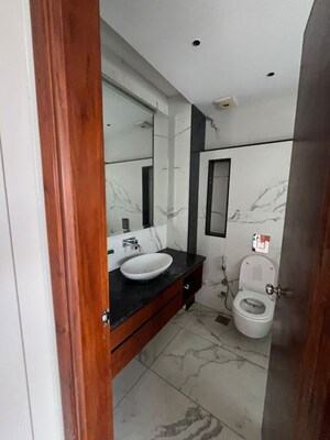 Bathroom in 3 BHK Builder Floor at Sector 4 – for Rent