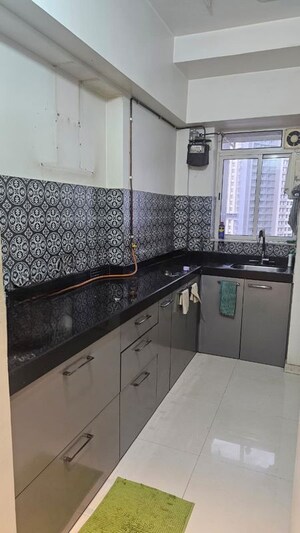 Kitchen in 2 BHK Apartment at Lodha Amara, Kolshet Road – for Rent