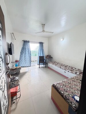 Living Room in 1 BHK Apartment at Gurukul Complex Kharadi, Kharadi – for Rent