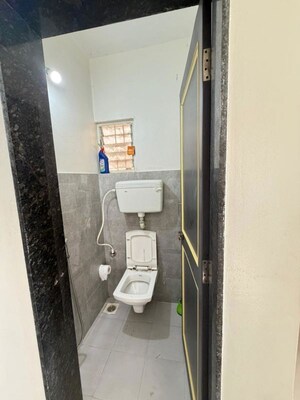 Bathroom in 1 BHK Apartment at Gurukul Complex Kharadi, Kharadi – for Rent