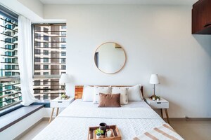 Bathroom in 2.5 BHK Apartment at Oberoi Realty Woods, Goregaon East – for Sale