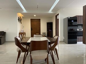 Dining area in 4 BHK Apartment at Dhakoli – for Sale