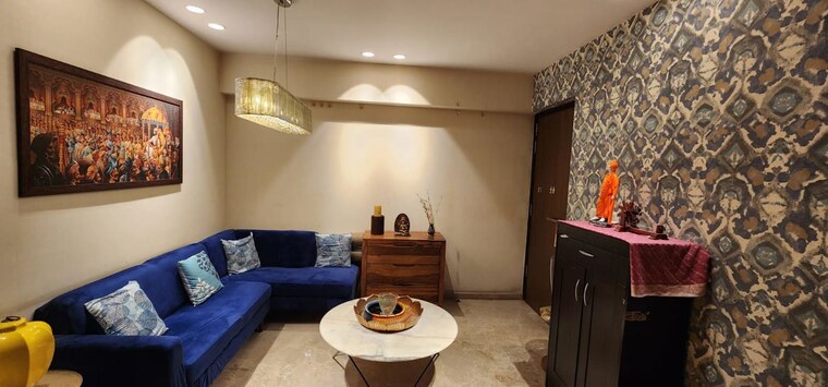 Living Room, lodha-splendora 2 Bedroom 900 Sq.Ft. Apartment In Ghodbunder Road Thane 10602339