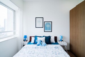 Bedroom in 2 BHK Apartment at Lodha Aurum Grande, Kanjurmarg East – for Sale