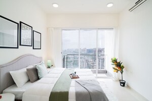 Master Bedroom in 2 BHK Apartment at Lodha Aurum Grande, Kanjurmarg East – for Sale