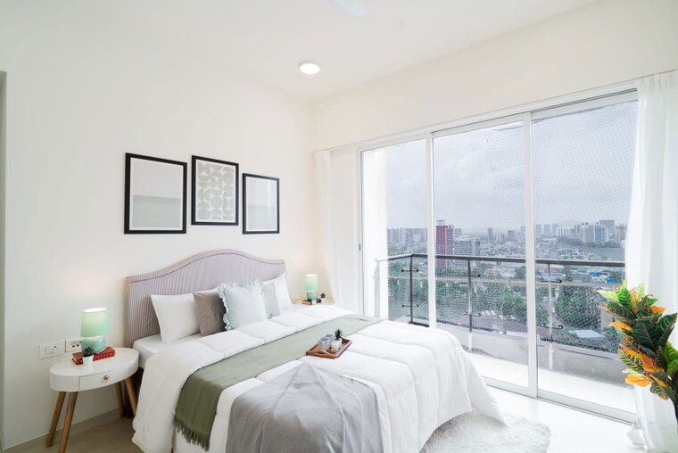 Bedroom, lodha-aurum-grande 2 Bedroom 795 Sq.Ft. Apartment In Kanjurmarg East Mumbai 10602328