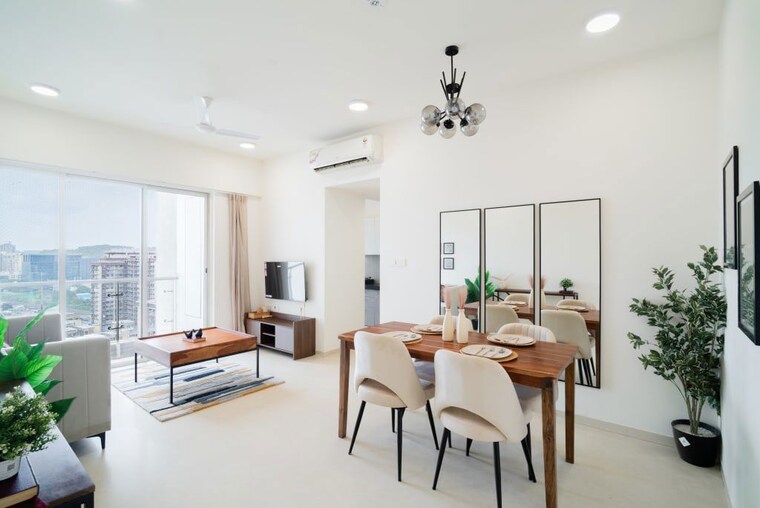 Living Room, lodha-aurum-grande 2 Bedroom 795 Sq.Ft. Apartment In Kanjurmarg East Mumbai 10602328