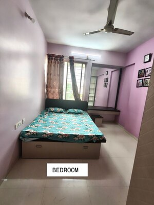 Bedroom in 2 BHK Apartment at Nirman Altius, Kharadi – for Rent