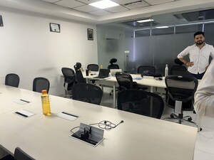 Team Area in  Office Space at Spaze ITech Park, Sector 49 – for Rent