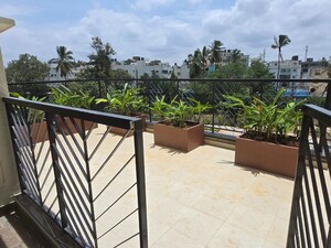 Balcony in 3 BHK Apartment at Karle Vario Homes, Hebbal – for Rent