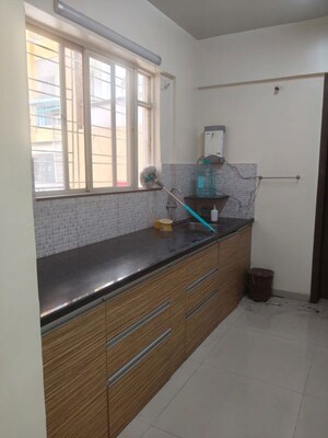 Kitchen in 3 BHK Apartment at Celebria Apartment, Hadapsar – for Rent