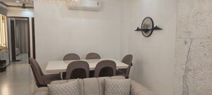 Dining area in 3 BHK Builder Floor at South City 2 – for Sale
