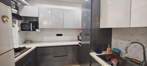 Kitchen in 3 BHK Builder Floor at South City 2 – for Sale