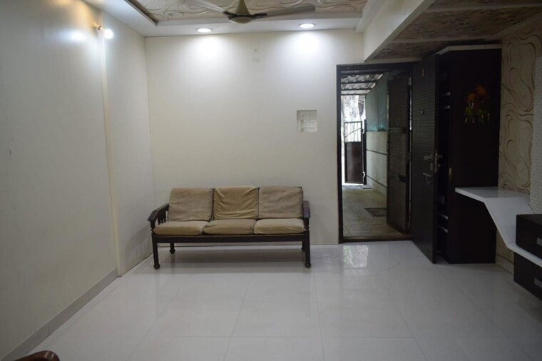 Living Room, hari-om-puram 3 Bedroom 1050 Sq.Ft. Apartment In Aundh Pune 10602408