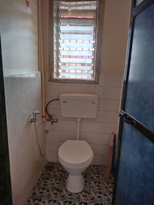 Bathroom in 1 BHK Apartment at Vrindavan CHS Thane West, Vrindavan Society – for Rent