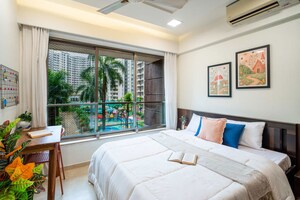 Bedroom in 2.5 BHK Apartment at Kalpataru Aura, Ghatkopar West – for Sale