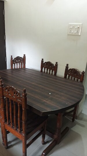 Dining area in 3 BHK Apartment at Kt Nagar – for Rent