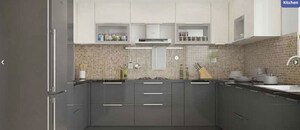 Kitchen in  Pg at Balkum Pada – for Rent