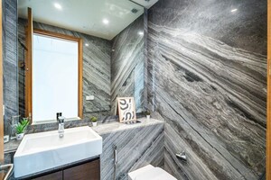Attached Bathroom in 3 BHK Apartment at Forum Serendipity, Bandra Kurla Complex – for Sale