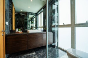 Bathroom in 3 BHK Apartment at Forum Serendipity, Bandra Kurla Complex – for Sale