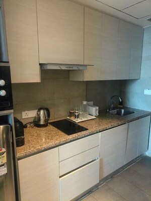 Kitchen in 1 BHK Builder Floor at Sector 22 – for Rent