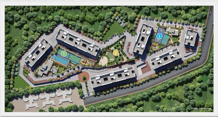 Master Plan, nyati-esteban 2 Bedroom 1131 Sq.Ft. Apartment In Undri Pune 10602475