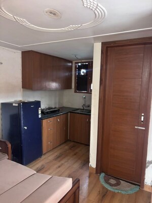 Kitchen in 1 RK Builder Floor at Aerocity – for Rent
