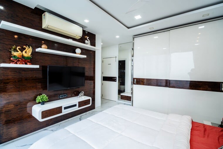 Bedroom, oberoi-realty-esquire 5 Bedroom 2987 Sq.Ft. Apartment In Goregaon East Mumbai 10602531