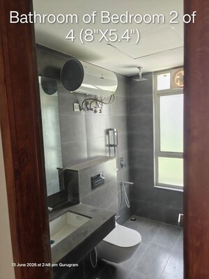 Bathroom in 4 BHK Builder Floor at Sector 63 – for Sale