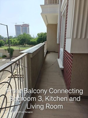 Balcony in 4 BHK Builder Floor at Sector 63 – for Sale