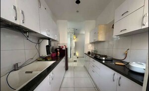 Kitchen in 3 BHK Apartment at Motiaz Royal Citi, Ambala Highway – for Rent