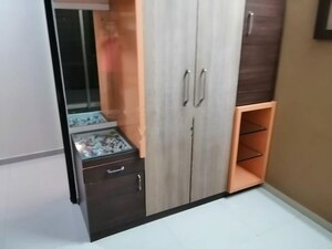 Bedroom in 2 BHK Apartment at Hyde Park CHS, Kharghar – for Rent